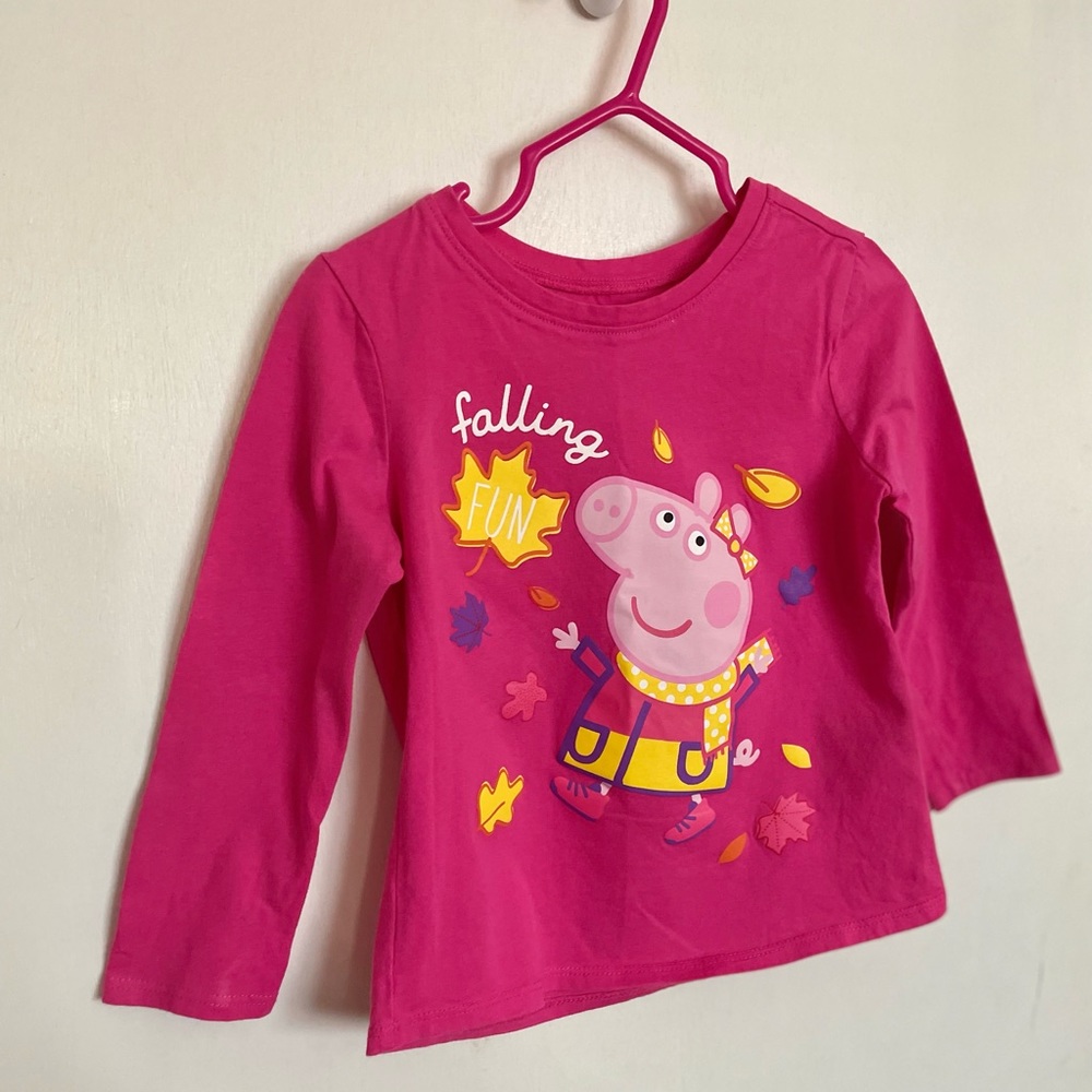 Old Navy Peppa Pig Toddler Top - Size 2T - Picture 2 of 9